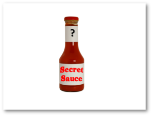 secret sauce